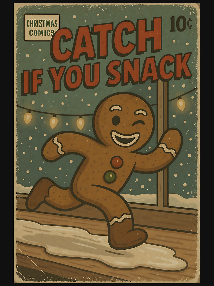Christmas Gingerbread Man - Catch me if you snack by bapupa
