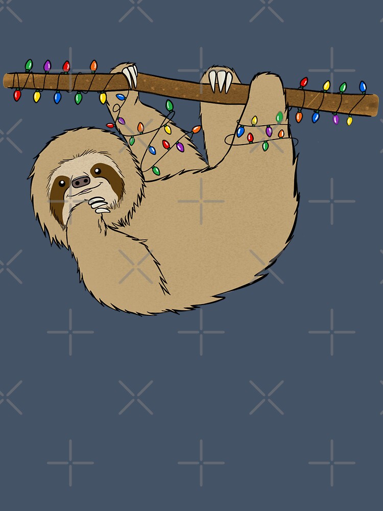 Xmas Sloth by rmcbuckeye