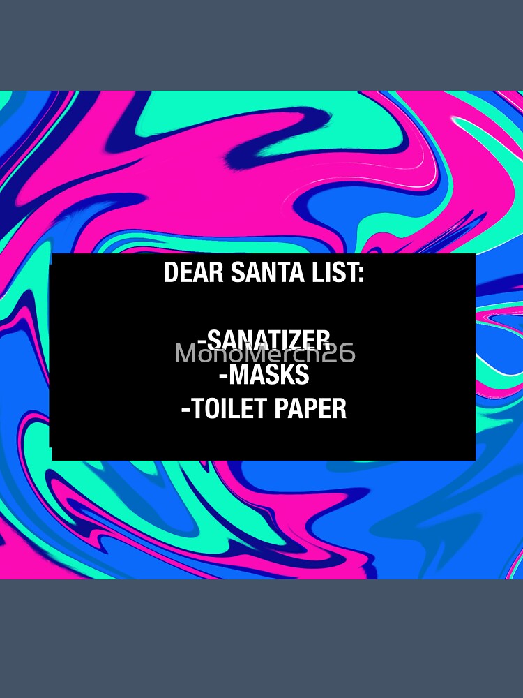 dear santa list by MonoMerch26