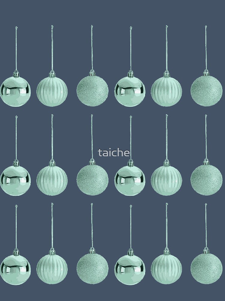 Totally Baubled Christmas Ornament Vector Design by taiche