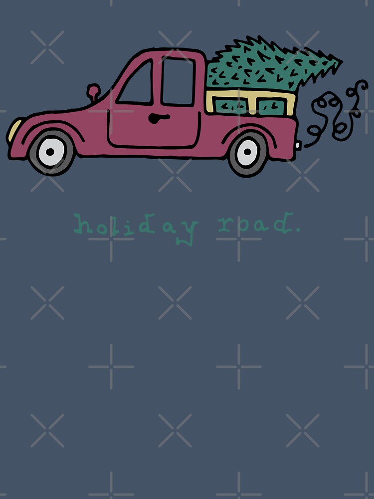 Holiday Road. - Christmas Tree Farm / Pickup Truck by Tim Veiga