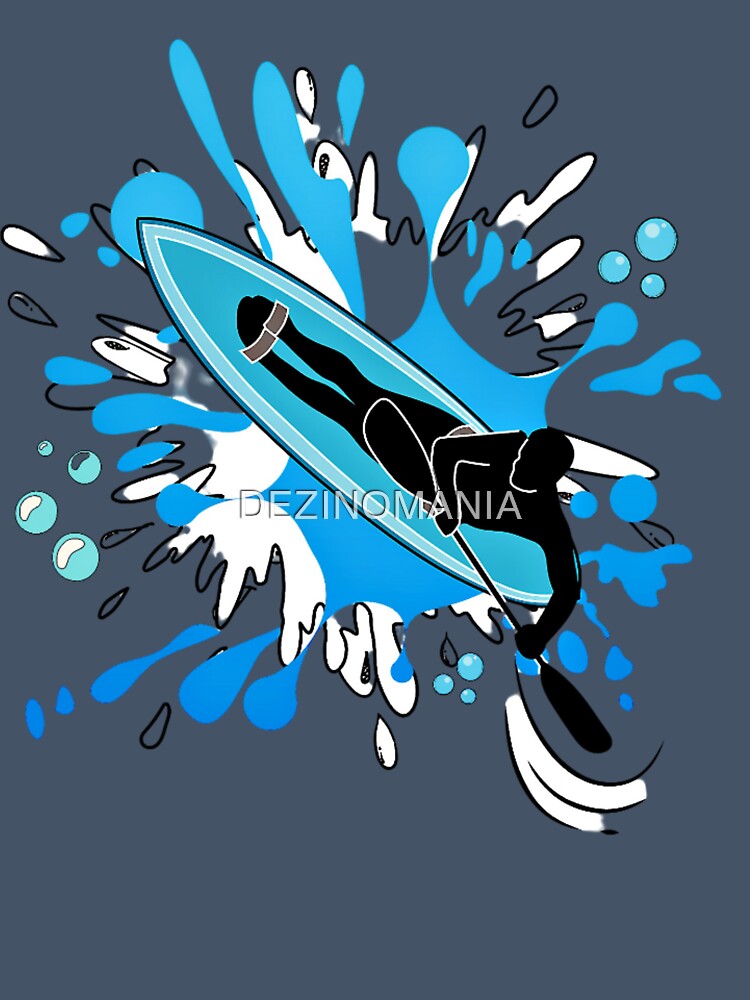 The Kayak Splash by DEZINOMANIA