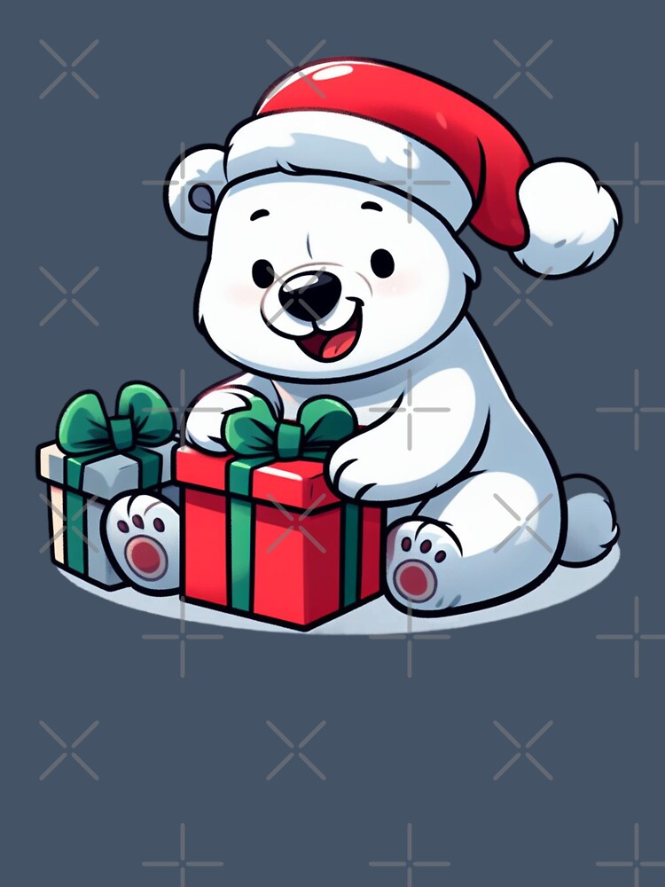 christmas polar bear by Animalia-