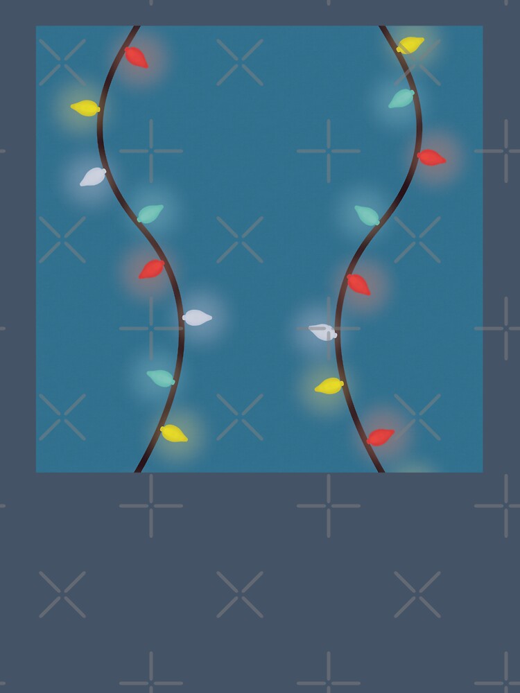 Blue Christmas Lights by dovedesign
