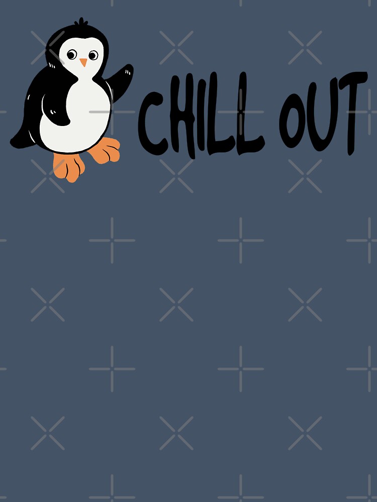 Chill Out Penguin by OhMyStarling
