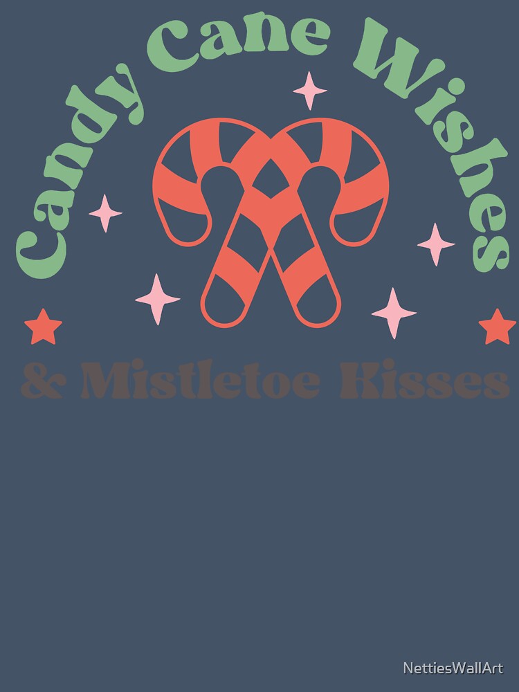 Candy Cane Wishes by NettiesWallArt