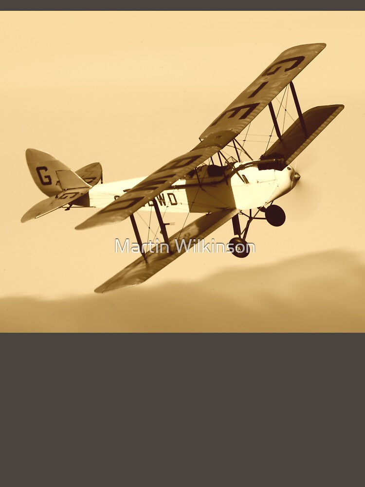 De Havilland DH60X Hermes Moth, sepia-toned version by MartinPhotos