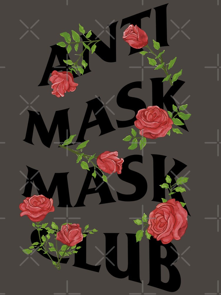 Anti Mask Mask Club (Roses) by MonarchMerch