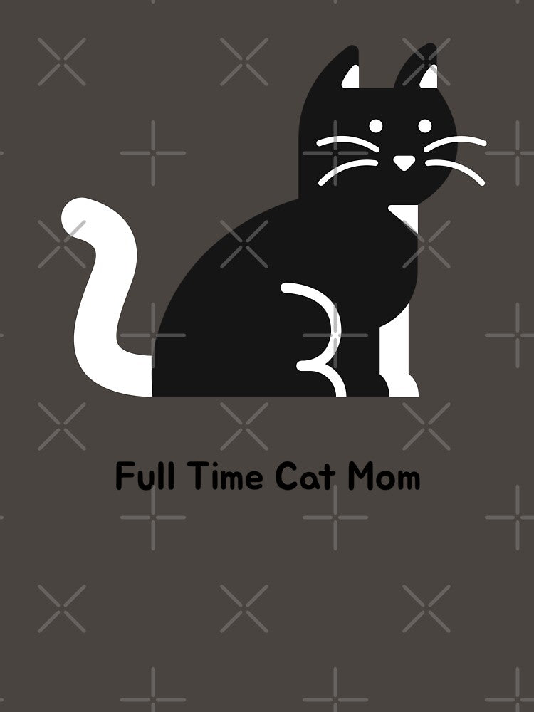 Full Time Cat Mom by OuDesigns