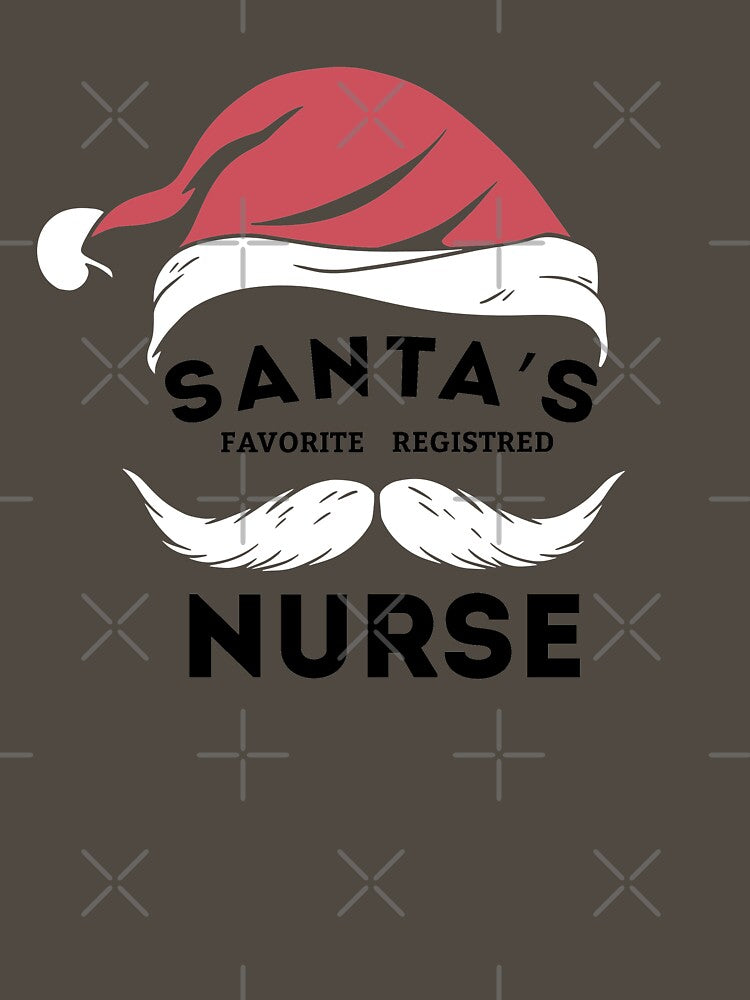 Santa's Favorite Registered Nurse Christmas, Perfect family nurse gift idea by TrueFit Essentials