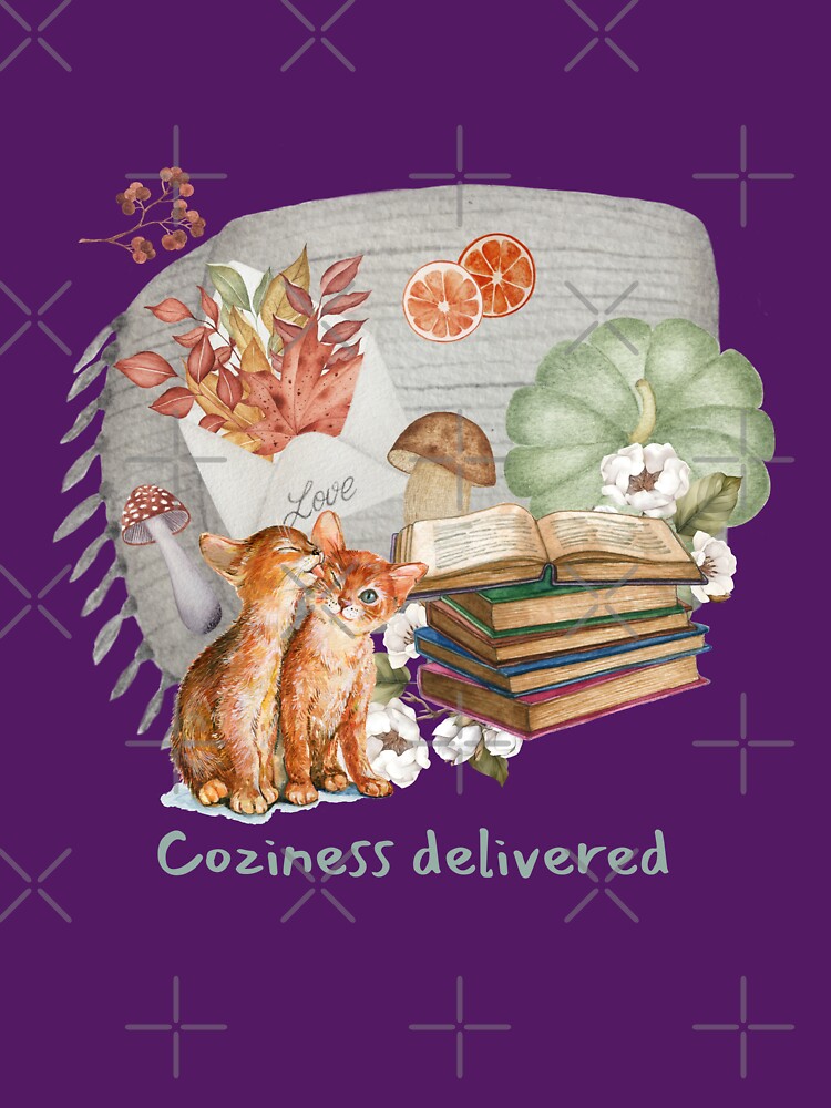 It's a Hygge Life | Hygge Cat Coziness Delivered with Kittens and Books by Heritage Hive Studio