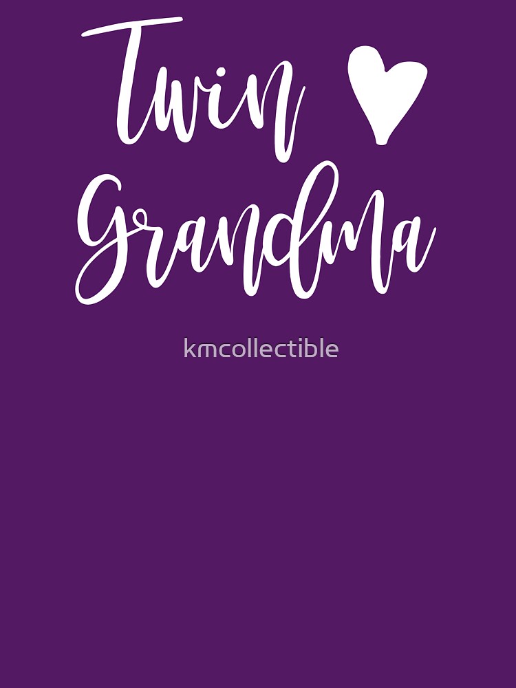 Twin Grandma Gift Twin Grandma Sticker Twin Grandma Shirt Twin Grandma by kmcollectible