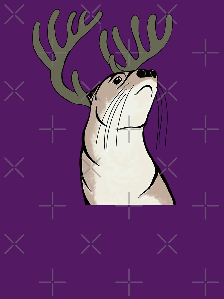 Otter Raindeer by BluOtter
