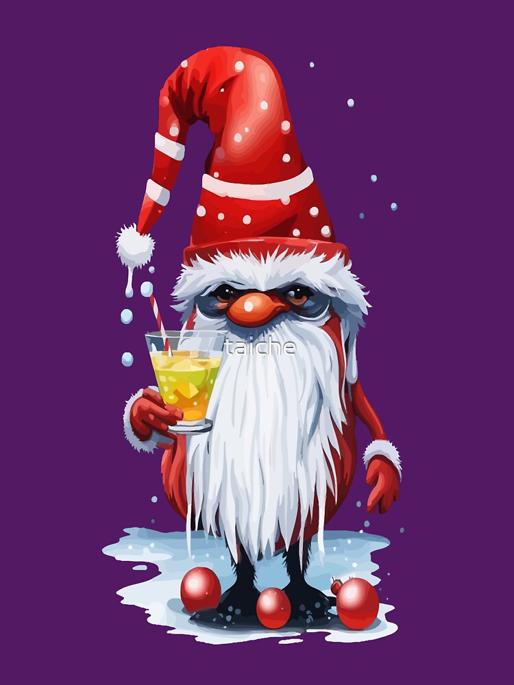 Norwegian Gnome Holding A Hot Toddy by taiche