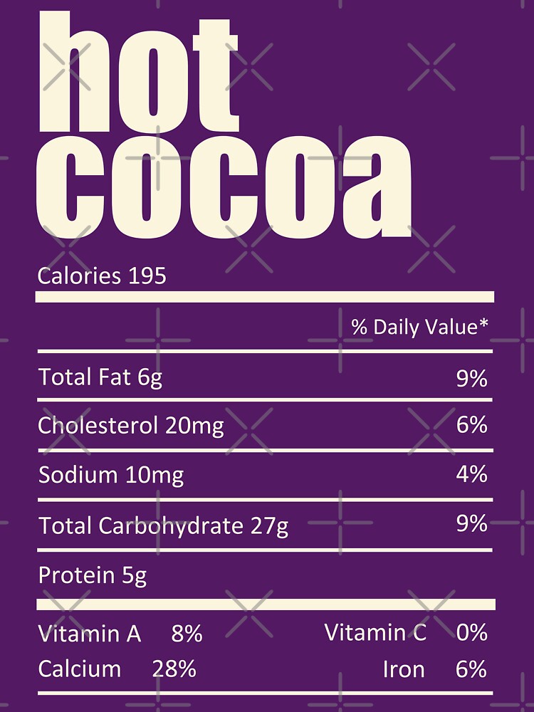 Hot Cocoa Food by REApparelCo