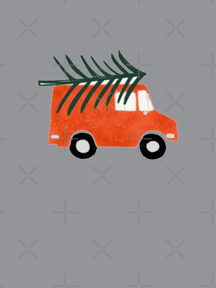 Christmas truck pink by susycosta