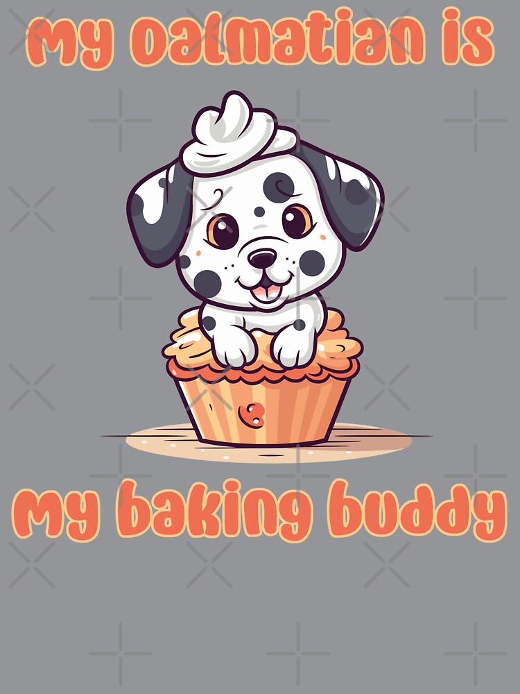 Dalmatian Baking Buddy II - A Cute Design for Bakers and Dog Lovers by brindled