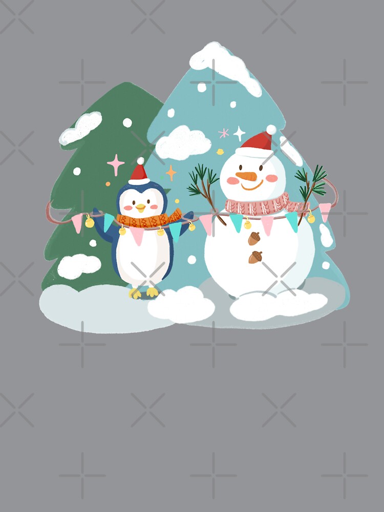 Festive Winter Penguin by Yunipop