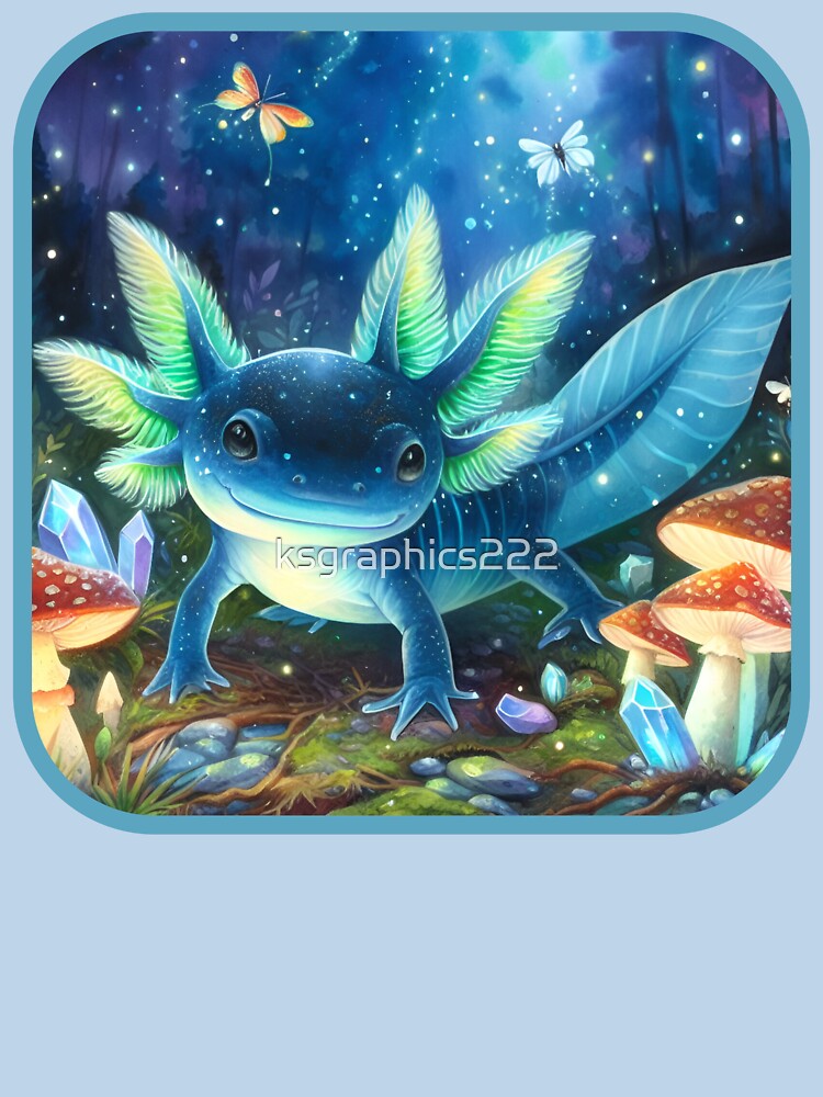 Axolotl Art #17 | Axolotl Lovers by ksgraphics222
