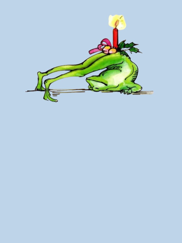 Frog New Year Christmas Holiday by Aloelora