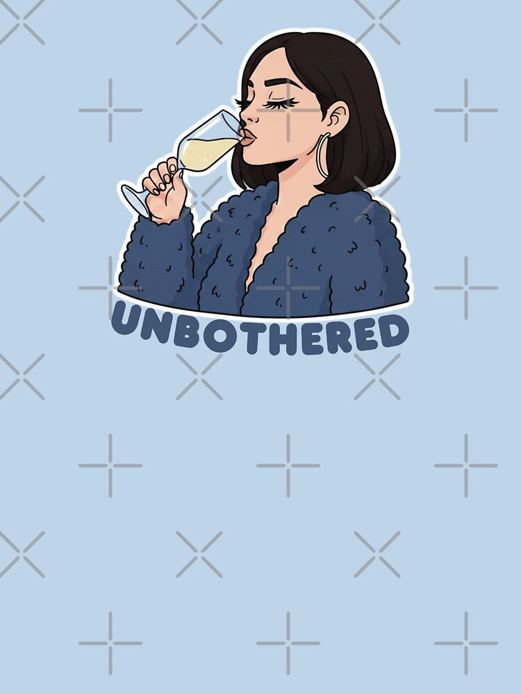 Unbothered Champagne Chic – Housewives Inspired Art by SimplyJasper