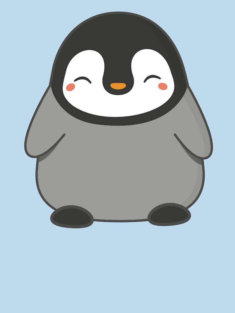 Cute Kawaii Winter Penguin by happinessinatee