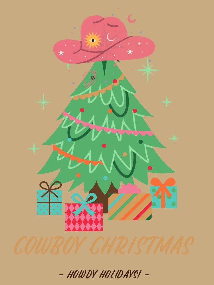Cowboy christmas, howdy holiday by Athenaabby