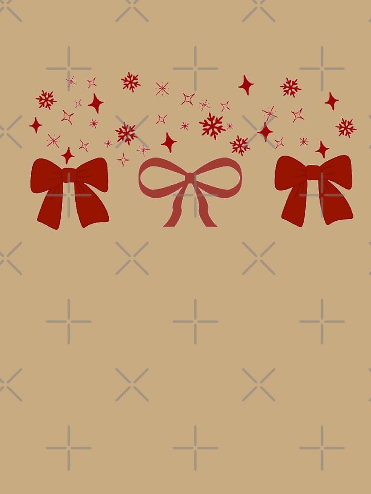 Cute Christmas - Red Bows Design by VirellCo