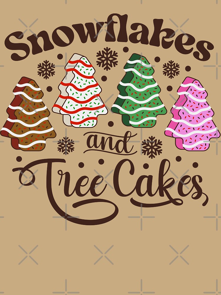 Snowflakes And Tree Cakes by hobbybox