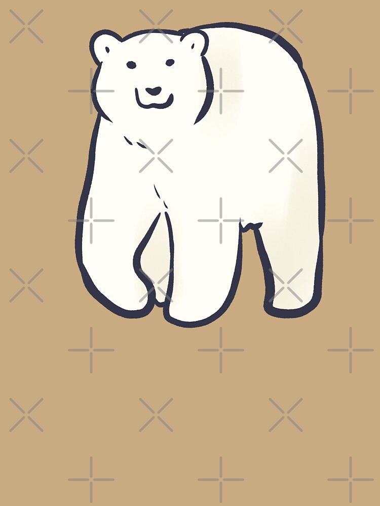 Cartoon Polar bear by Mayarart