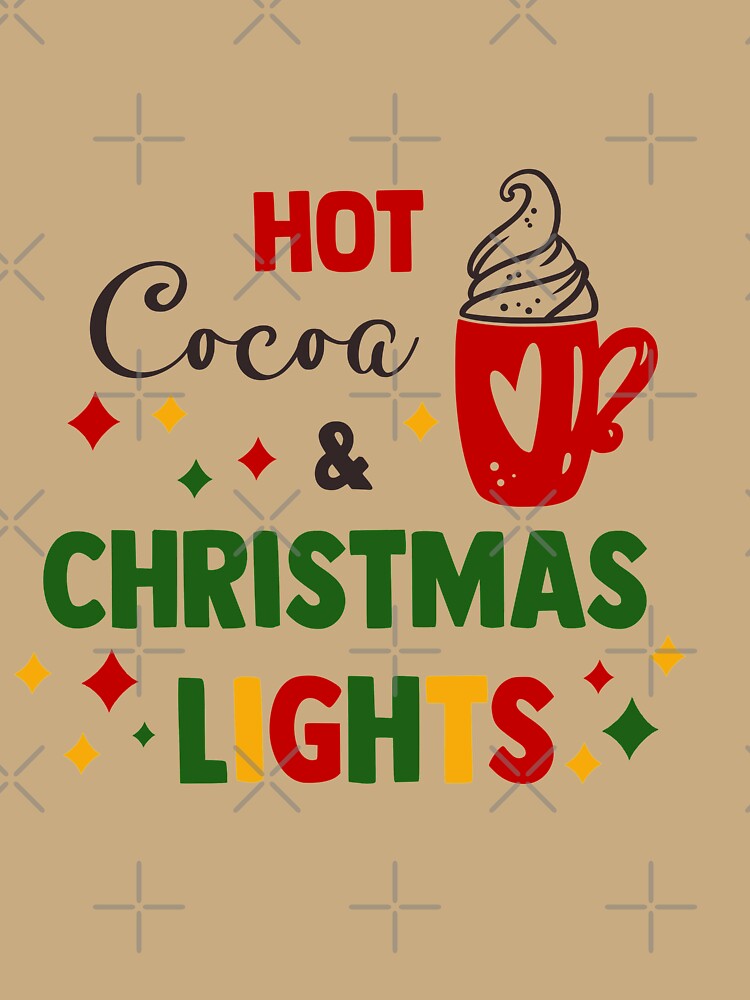 Hot cocoa and Christmas lights by 20sidehustle21