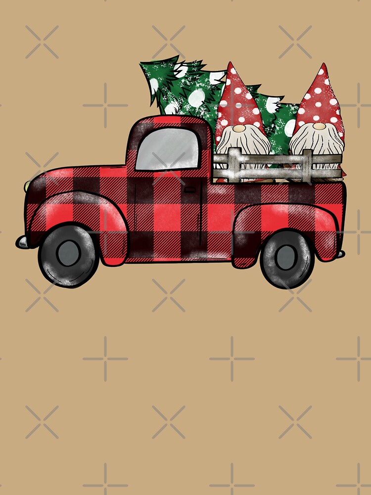 buffalo plaid christmas gnomies by JavierShih