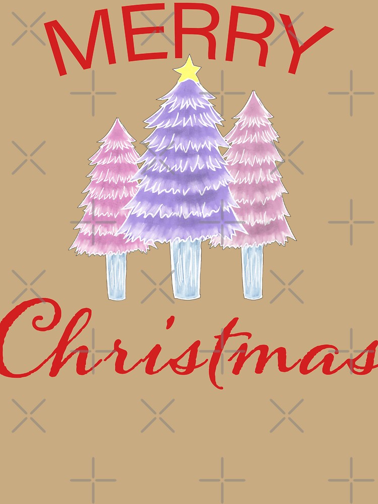 pink christmas tree by JavierShih