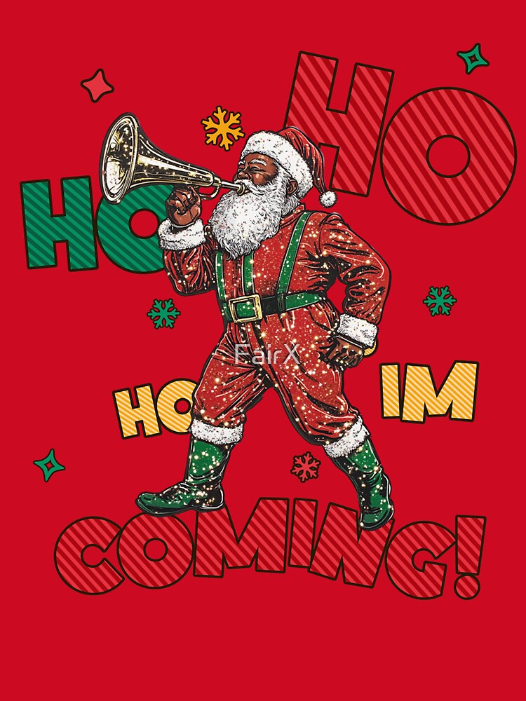 Ho Ho Ho, I’m Coming! | Festive Santa Design by FairX