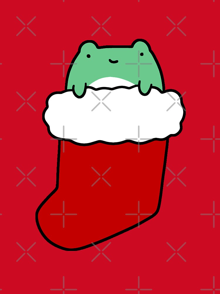 Christmas Stocking Frog by SaradaBoru