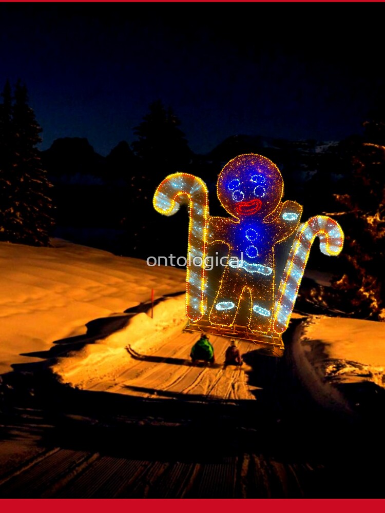 Christmas Gingerbread Man by ontological