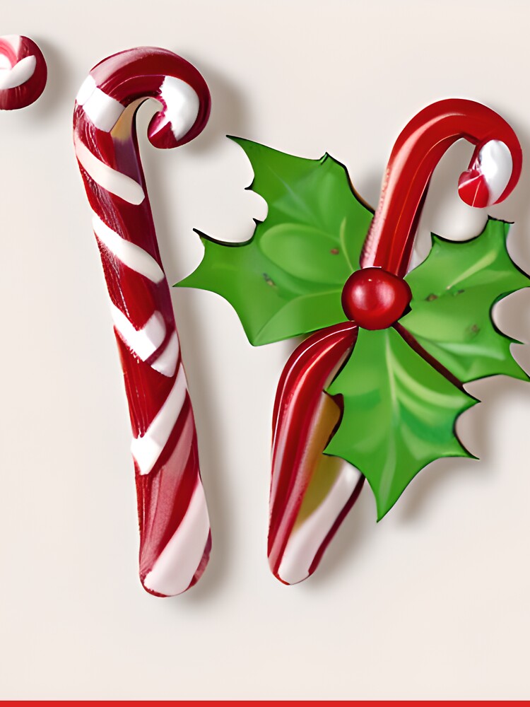 FESTIVE CANDY CANE HOLLY by Sanny88