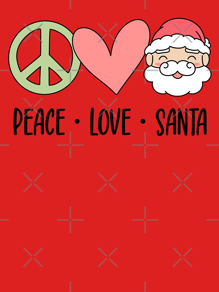 Peace Love Santa by AestheticAnnette