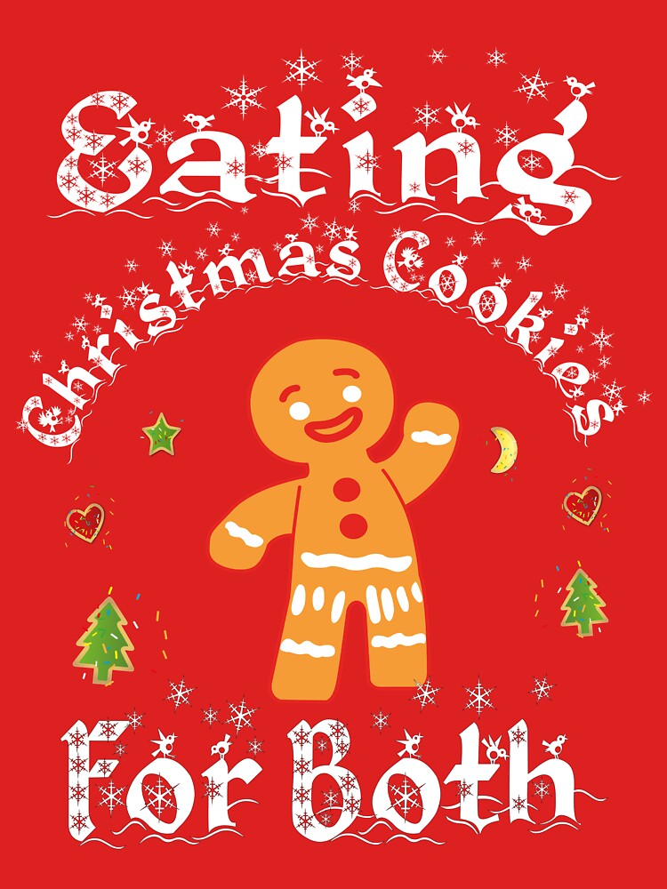 Eating Christmas Cookies for Both by diaza