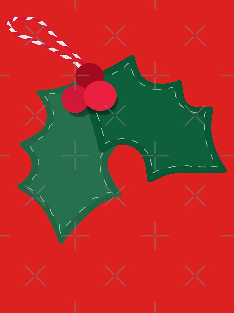 Holly Leaves Ornament by nklange240