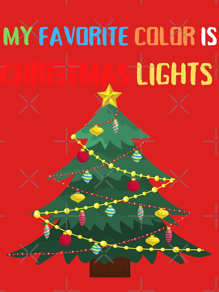My Favorite Color is Christmas Lights by GulQari