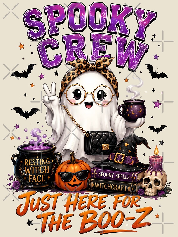 Spooky Crew Just Here For The Boo Z by Sovereign Supply Co.