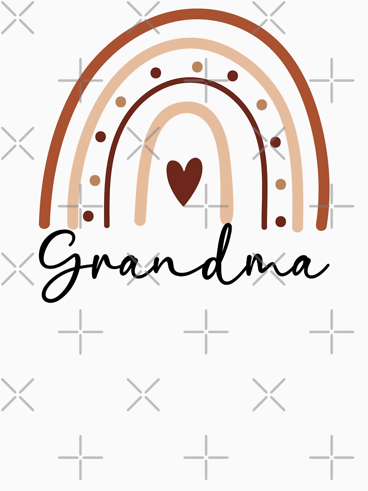 Grandma Nana Grandma Gifts Family Rainbow by Yui & Co.