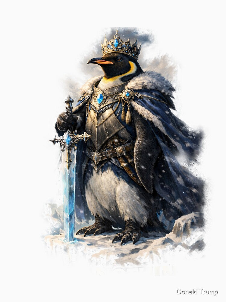 Penguin Warrior in Winter Armor by Donald Trump