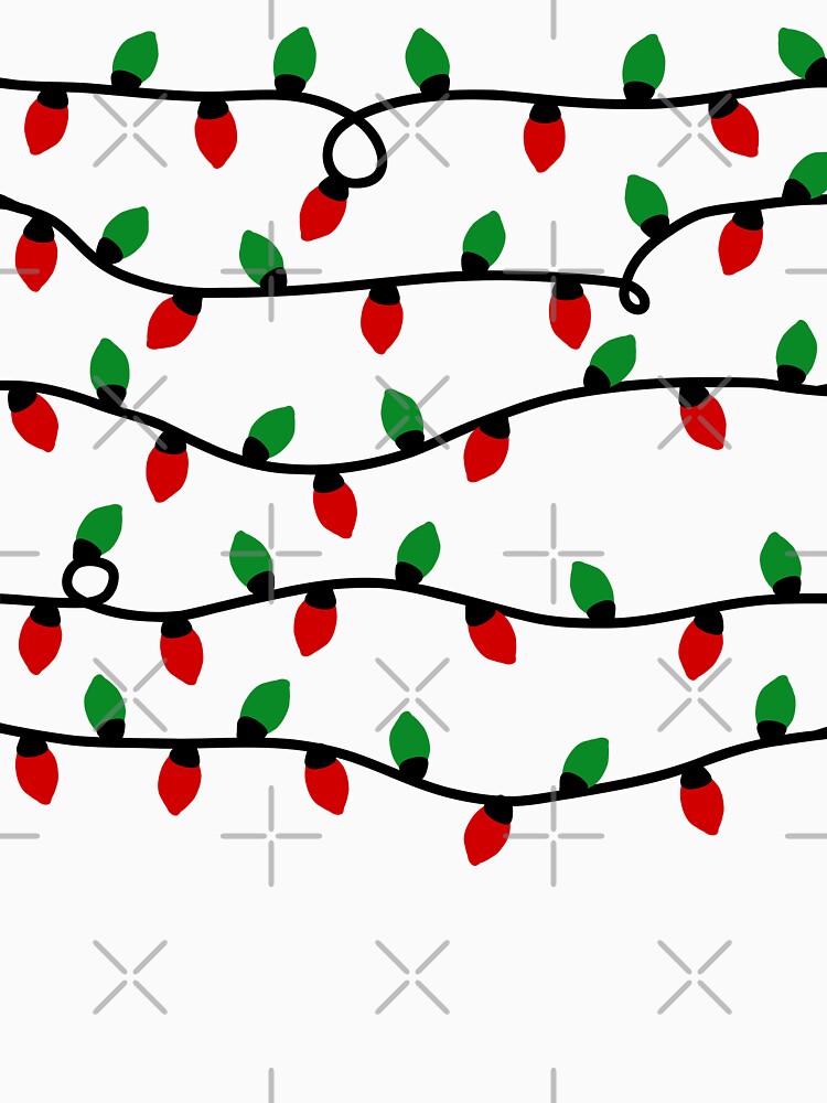 Red and Green Christmas Lights by chelsea125