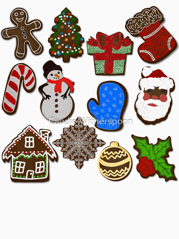 Christmas Gingerbread Cookies by Candie Witherspoon