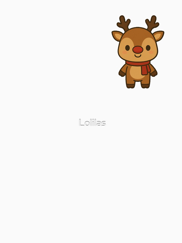 Kawaii Christmas Reindeer by Lolilas