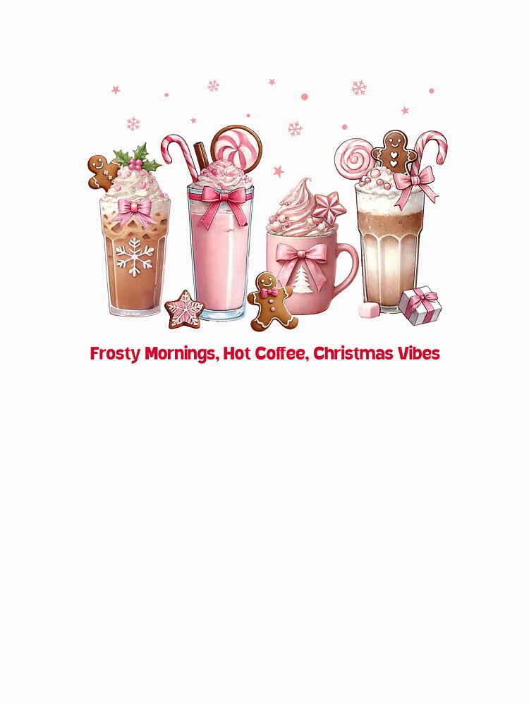 Frosty Morning, Hot Coffee, Christmas Vibes by miixart