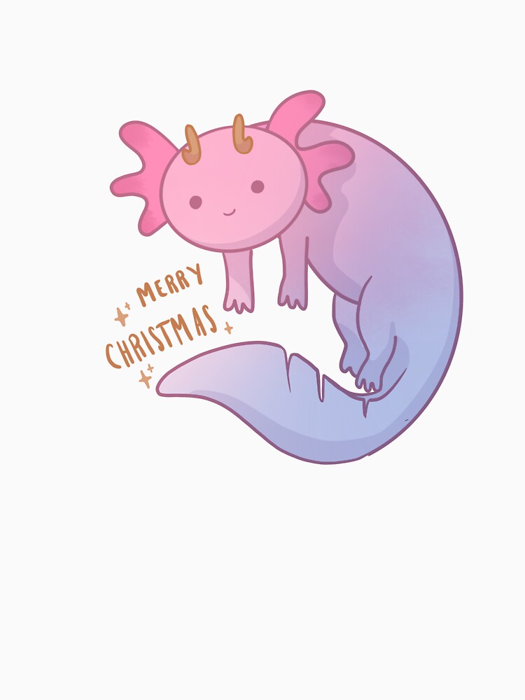 Christmas Axolotl by M0onny