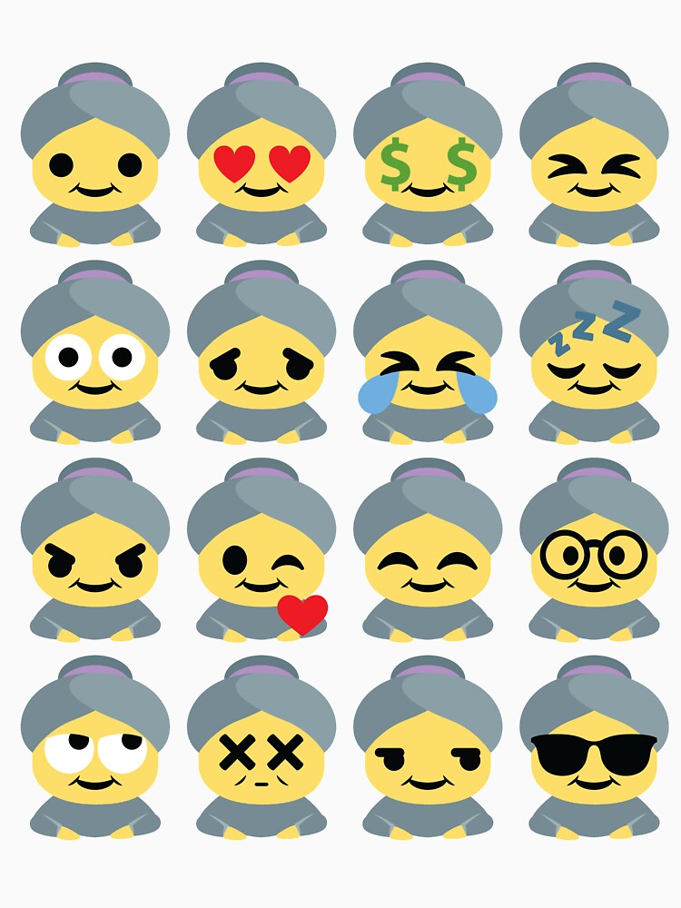 Grandma Emoji by HippoEmo